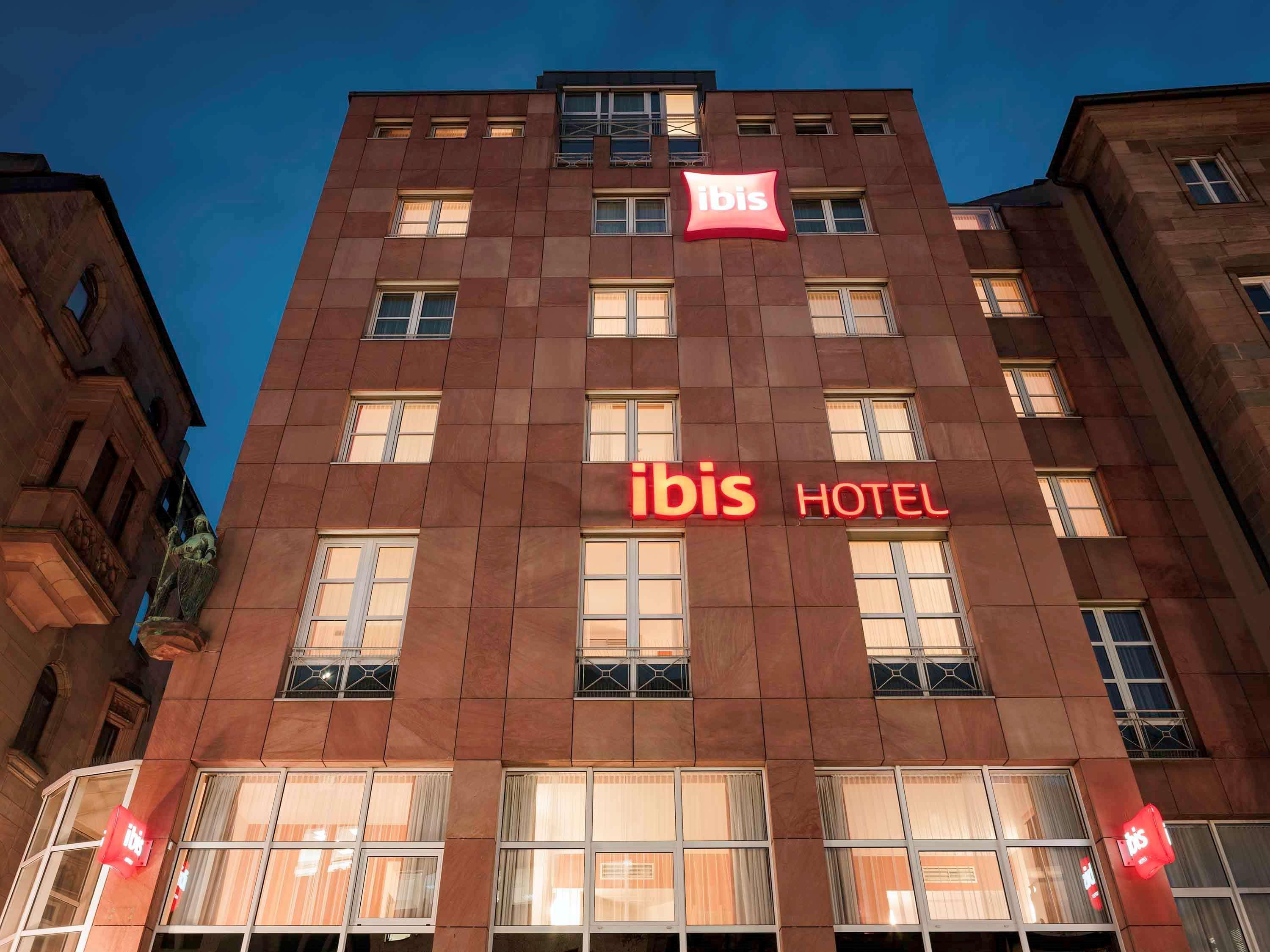 Ibis Hotel Nuernberg Altstadt Exterior foto